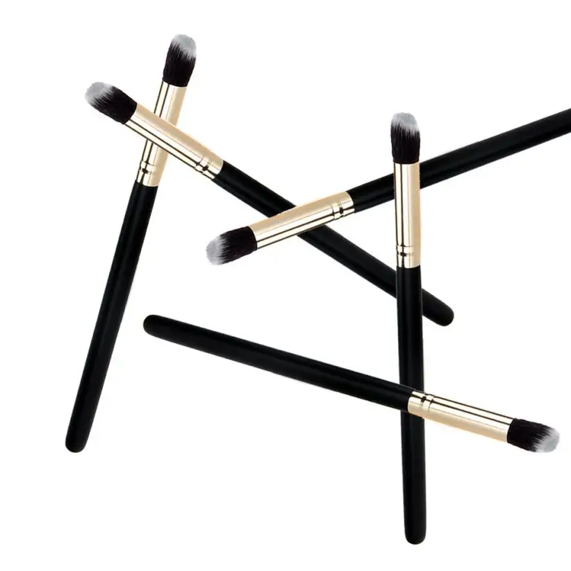 fresh Black Color Makeup Cosmetic Brushes Face Blush Brush Powder Foundation Tool set de maquillaje profesional Anne | Красота и