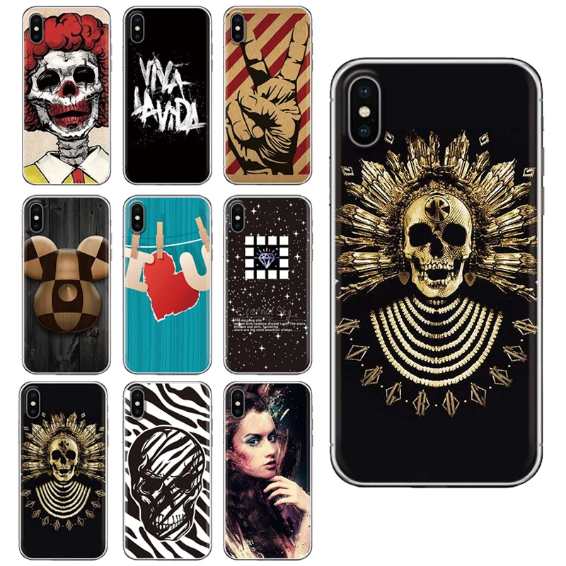 Back Phone Cover For Xiaomi Mi8/ Mi8 Lite/ Max 3/ 4X/ 5/ Note 6A Stylish Pattern Series Colorful Design Soft Case | Мобильные