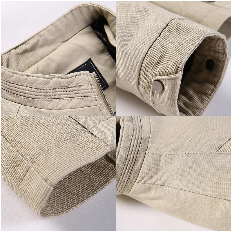 2019 Spring Men's Casual Stand Collar Cotton Jackets Coat Men Fashion Business Classic Style Brand New Jacket Coats | Мужская одежда