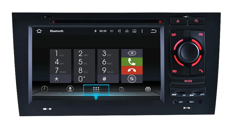 Android 8 0 7 1 автомобильный DVD GPS плеер навигация Восьмиядерный для AUDI A6 1997 2006 4G RAM 32G ROM