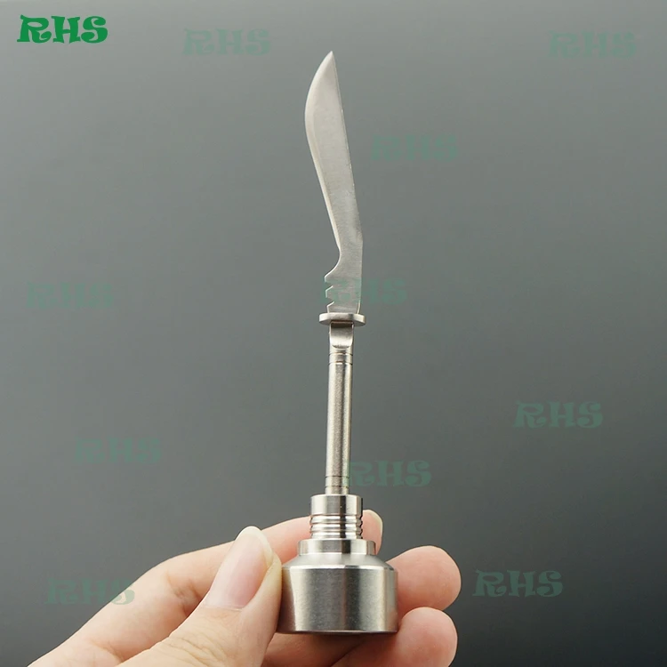 1 шт. RHS 2018 новый титановый металлический инструмент Dab для ногтей стержень воска