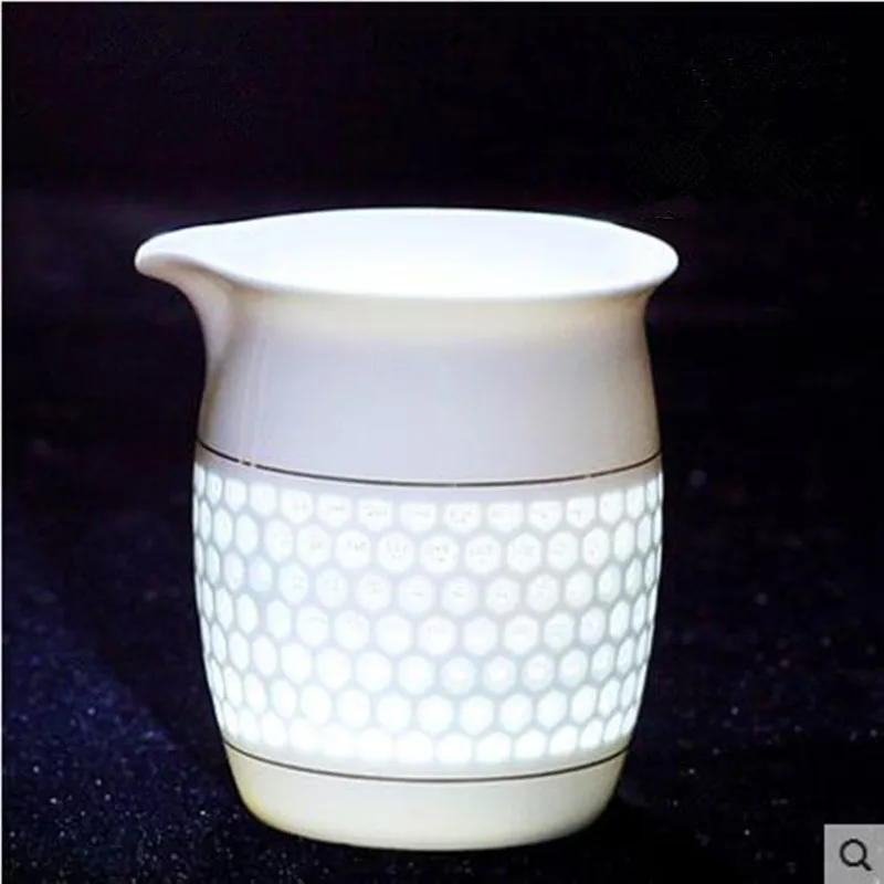 Ярмарка чашка синий и белый чай горшок костяной Китай GaiWan чахай фарфор фильтр