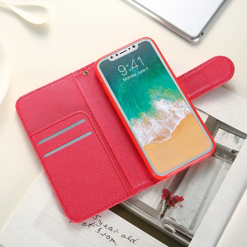 Kisscase кошелек чехол для iPhone 7 5S флип цветок камелии кожаный Чехол плюс 6 S Plus айфон 5