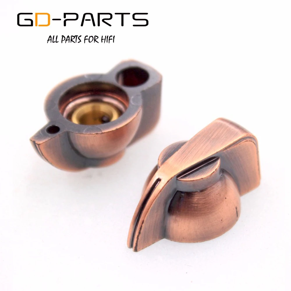 Фотомагнитола бронзовая для гитары 1/4 дюйма 6 4 мм|knob amp|head ampknobs for guitar |