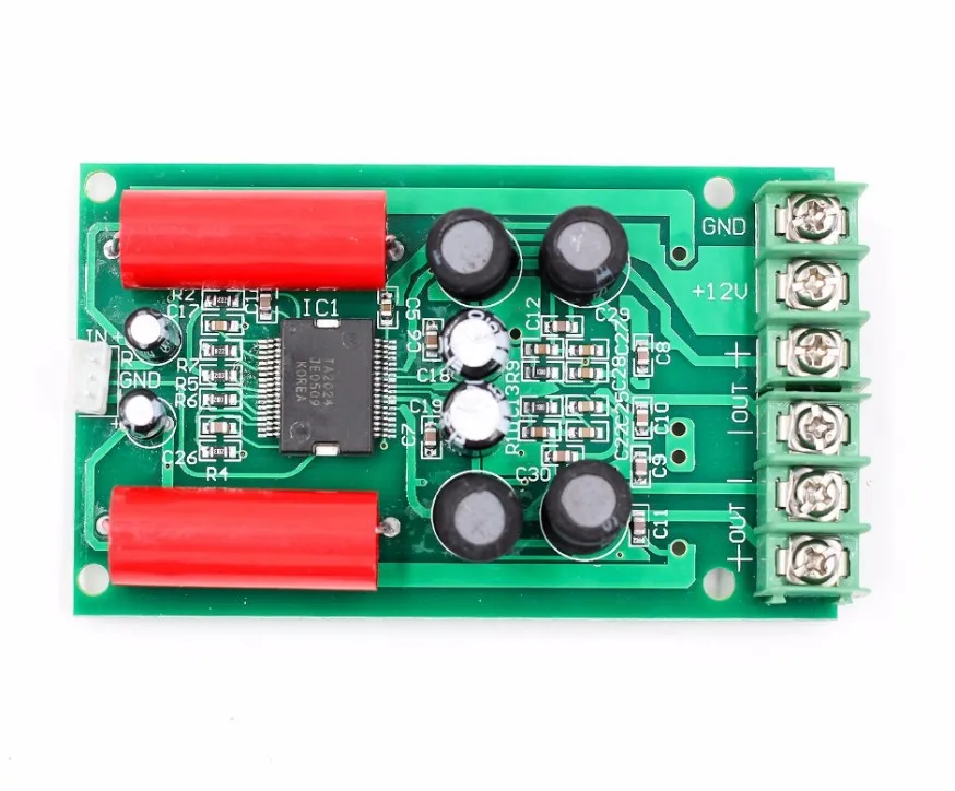 Плата аудиоцифрового усилителя T Amp TA2024 2x15 Вт 320 600|Интегральные схемы| |