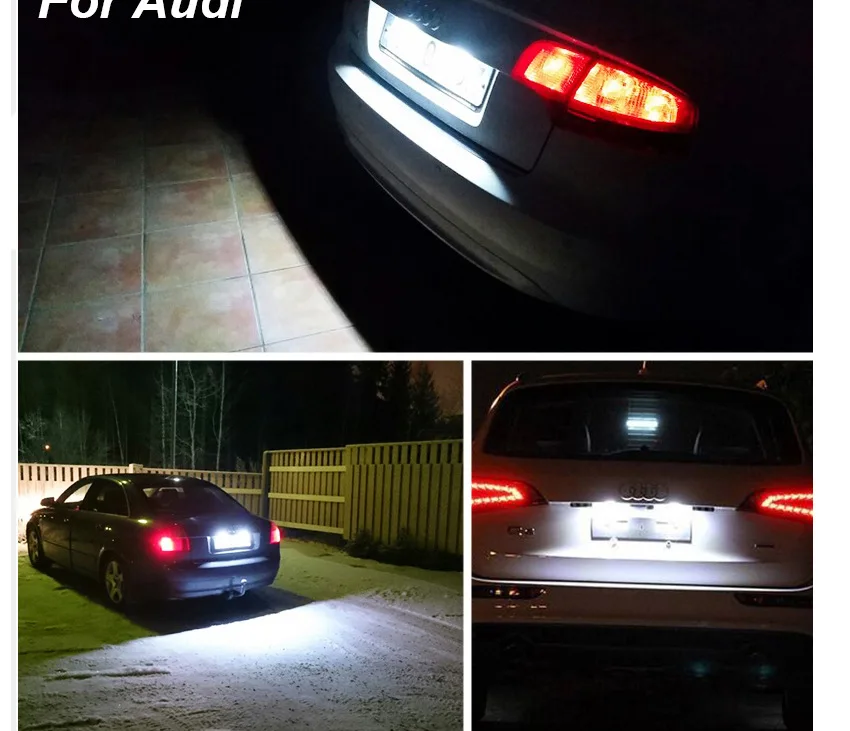 Special for automobile License plate lamp Audi Q5 A4 TT TTS TTRS A5 A6 LED | Автомобили и мотоциклы