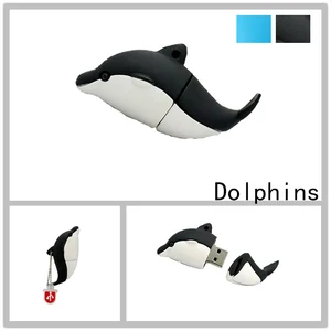 Флеш-накопитель Cute Dolphin, USB 2,0, 16 ГБ, 32 ГБ, 8 Гб