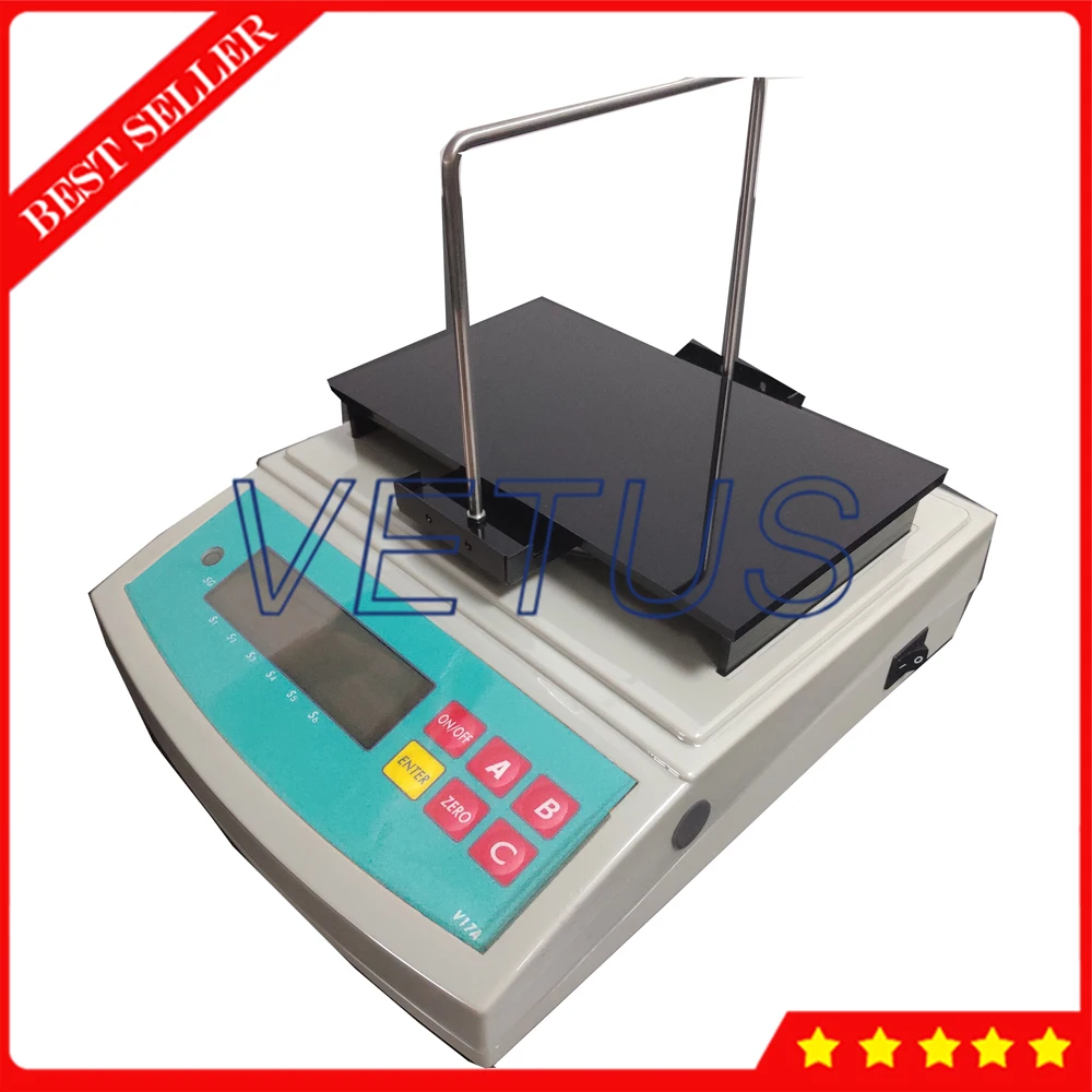 

DE-120L Digital Electronical Liquid Densimeter Hydrometer 0.0001 g/cm3 Density resolution Density Testing Instrument For Liquid