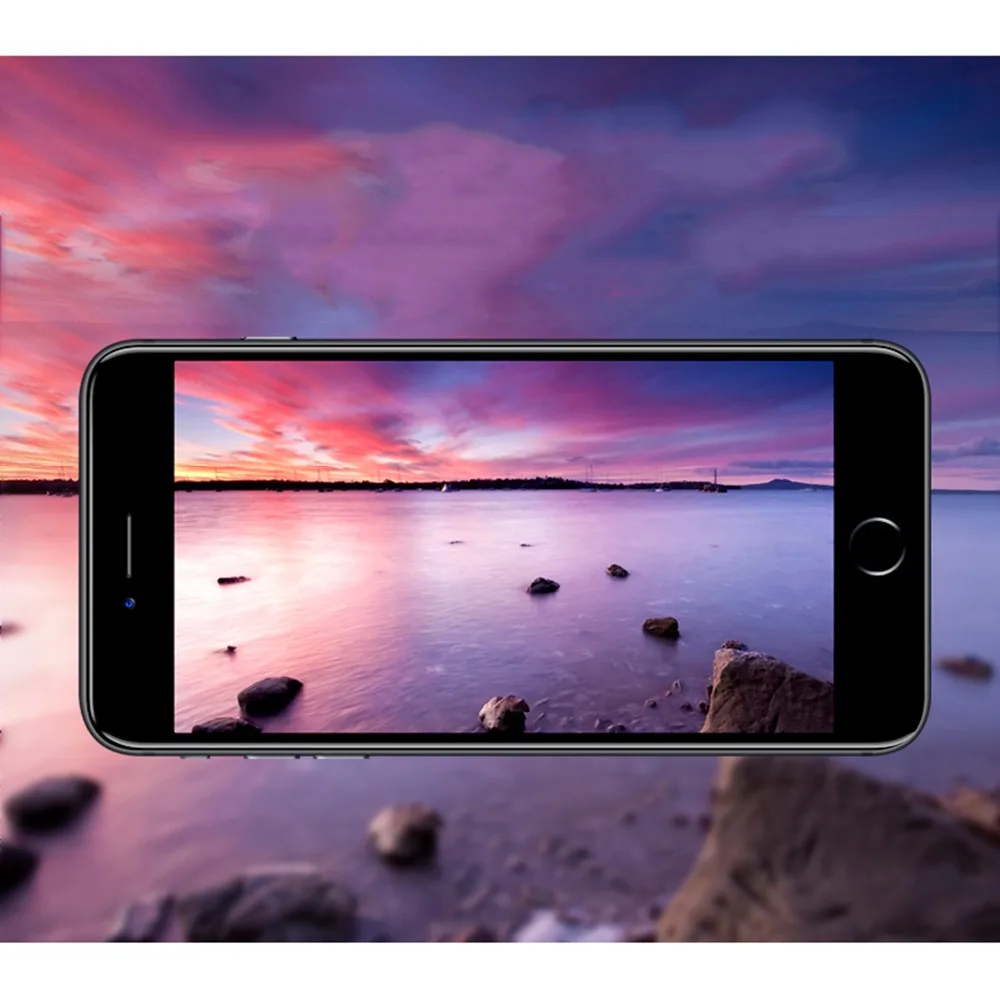 Черное закаленное стекло с полным покрытием для Sharp Aquos S2/5 5 дюйма защитная пленка