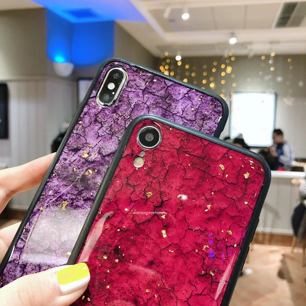 Epoxy crack Soft case For xiaomi mi 8 se ud lite mix 2s 3 Case mi8 mix3 Marble pattern phone cases |