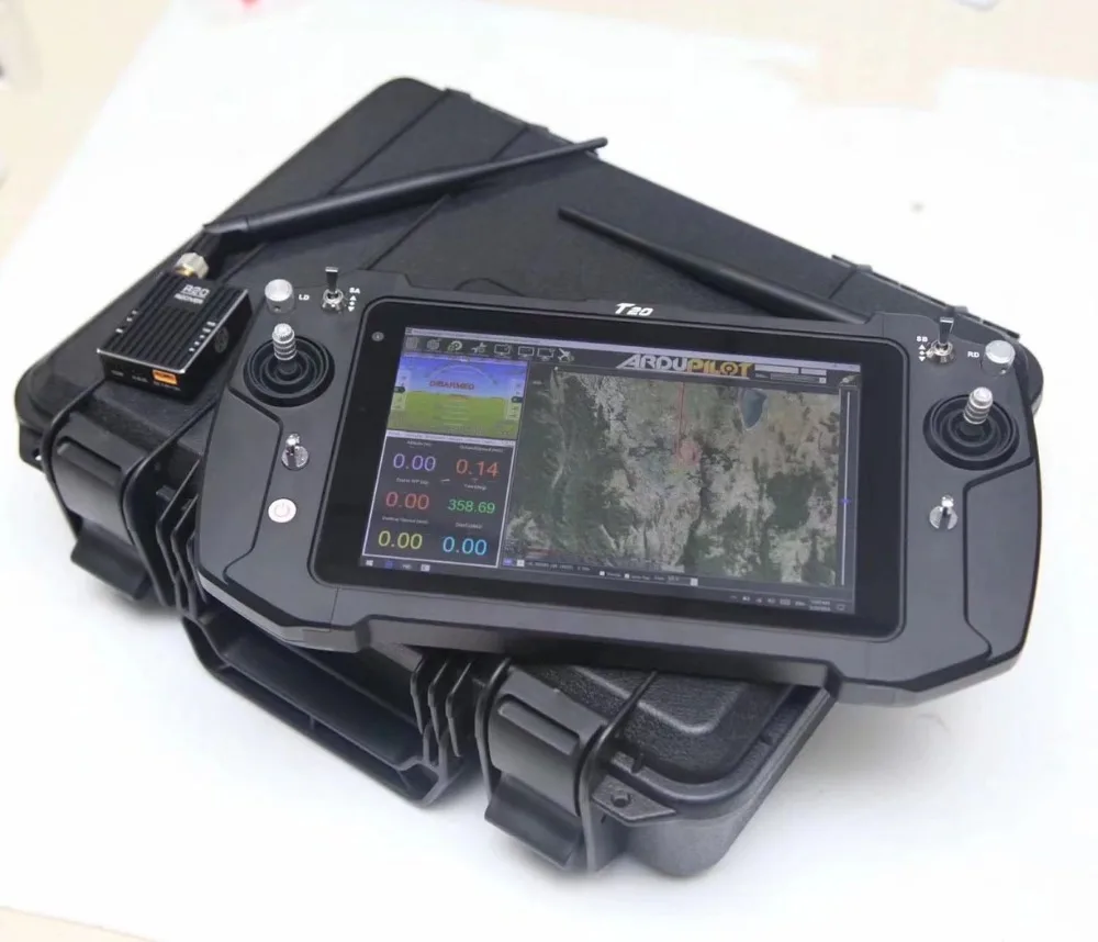 T20 все-в-одном ручной FPV портативная наземная станция 8 дюймов ips Двойная система интегрированная система дистанционного управления
