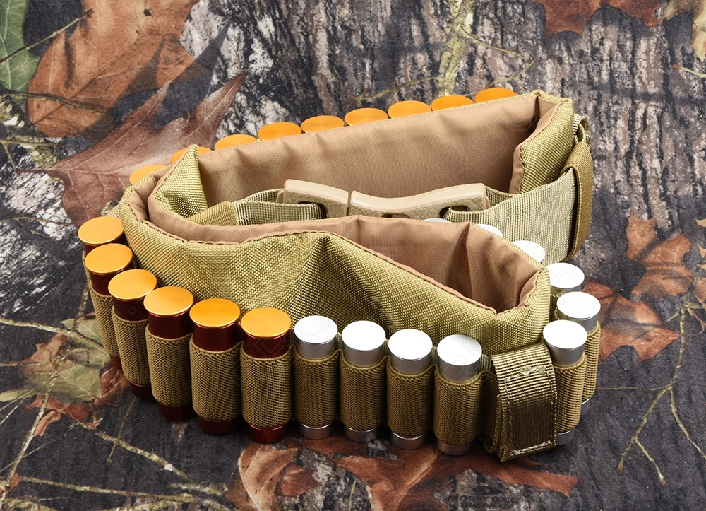 Охотничья Стрельба Тактический 12 20 Калибр дробовик картридж ремень пулевые