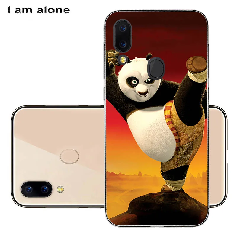 Black TPU F19 Чехлы для телефонов I am alone для Umidigi A3 A3 Pro, 5,7 дюймов, черный цвет, ТПУ, мобильный Модный чехол для Umidigi A3 A3 Pro - Цвет: Black TPU F19