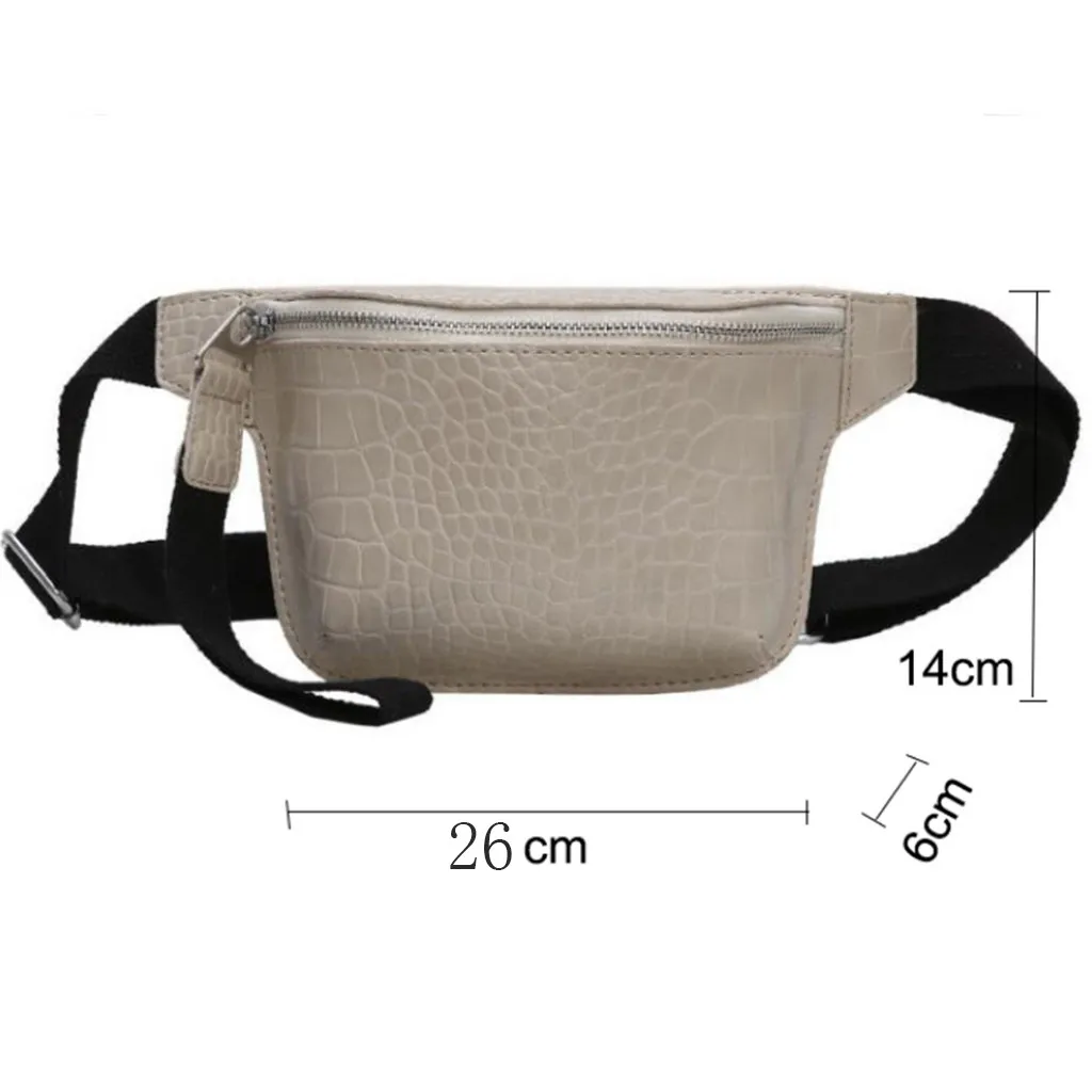 Поясная Сумка женская из крокодиловой кожи|Поясные сумки| |