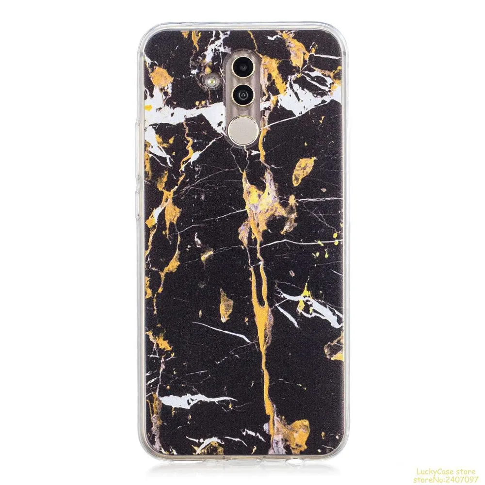 Для Coque huawei Коврики 20 Lite Мягкие TPU крышка каваи мультфильм печатных силиконовый