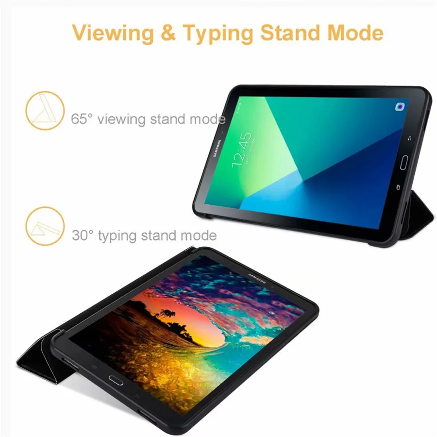 Мягкий умный чехол из ТПУ с рисунком для Samsung Tab A6 10 1 2016 дюйма Galaxy A Φ T585 T587