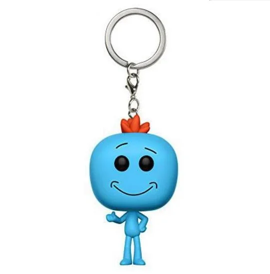 Funko pop аниме Рик и Морти Фигурки игрушки Забавный Рик Морти Пикл Рик мистер мезекс куклы брелок Брелок фигурка