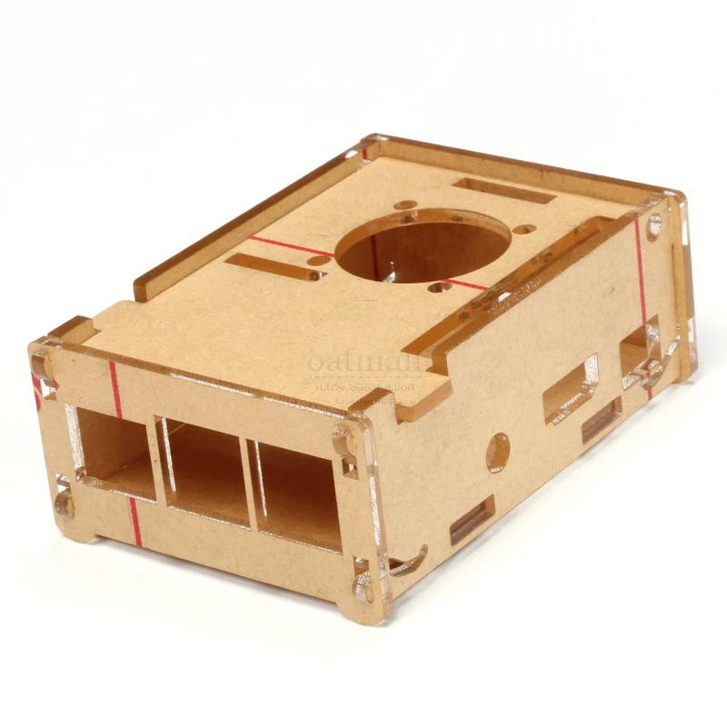 Для Raspberry PI 3 Model B Plus прозрачный акриловый чехол для 2/PI3 Модель +/PI 3B в виде ракушки