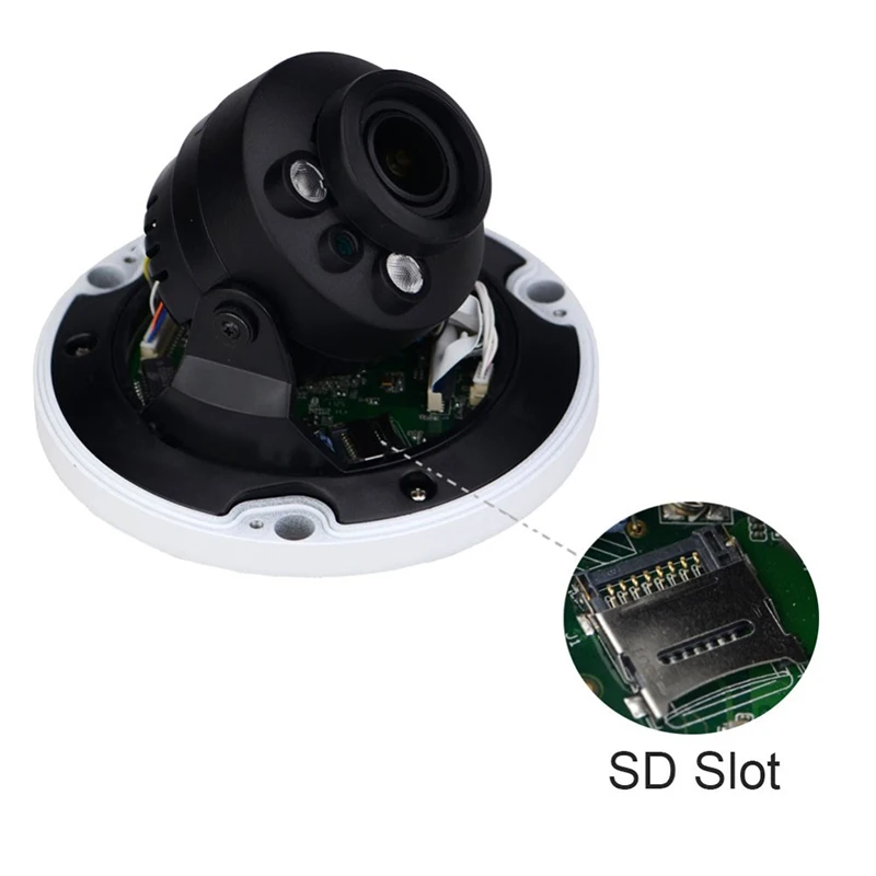 Dahua IPC-HDBW4433R-S 4MP Starlight камера IK10 IP67 Встроенный слот для sd-карты POE Замена IPC-HDBW4431R-S
