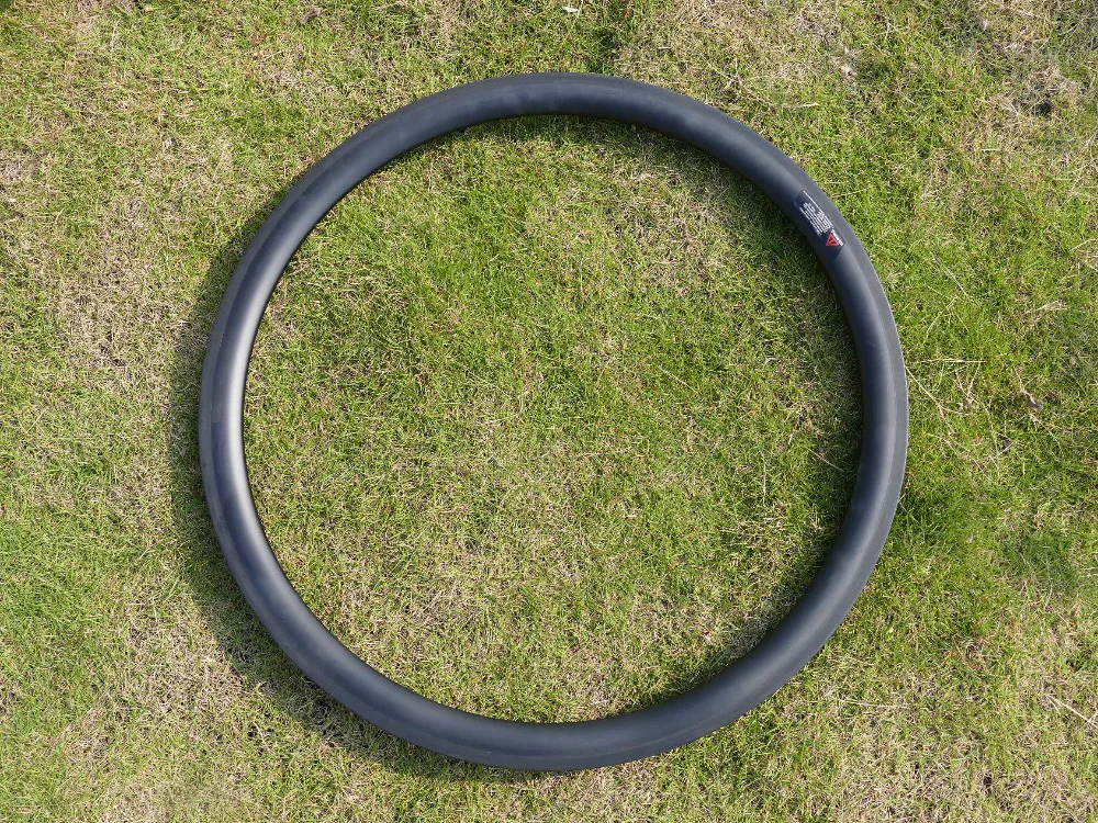 Width 20.5/23/25mm - Full Carbon Road Bike Clincher Wheel Rim 38mm Basalt material Brake Surface + Pads Tapes | Спорт и развлечения