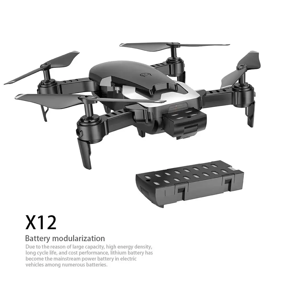 Новый складной мини-Дрон X12S с камерой 4K 1080 P широкоугольный WiFi FPV удерживающий