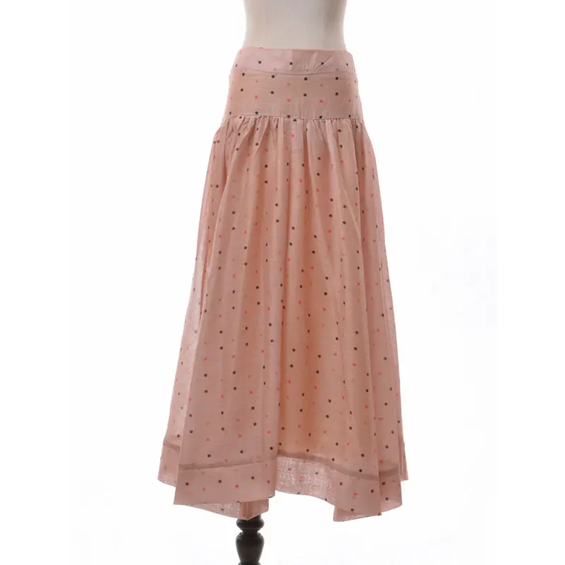 pink skirts Высокое качество праздничный костюм из 2 предметов женские комплекты пышные рукава с открытыми плечами блузка и трапециевидные юбки - Цвет: pink skirts