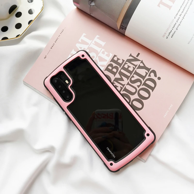 ТПУ+ ПК военный класс анти-шок высокая защита бампер чехол Coque Shell Funda для HUAWEI P20 P30 mate 20 Lite P30 Pro