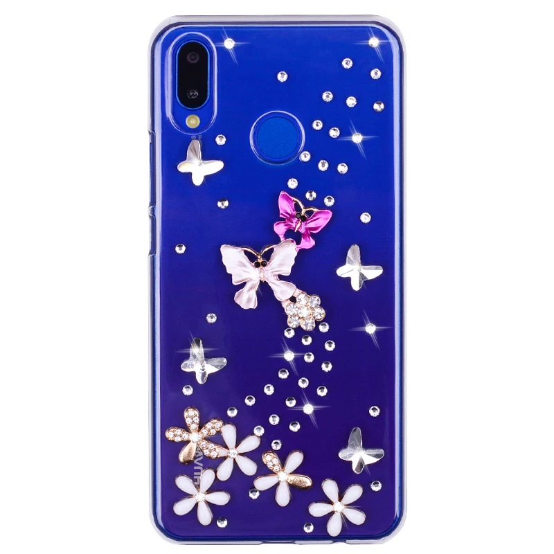 "Сделай сам Кристалл Алмаз чехол для Huawei P20 P10 P9 Lite Pro P Smart 2019 Honor 9 8 10 lite Mate 20