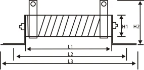 Керамическая трубка с проволочным сопротивлением используемая в качестве