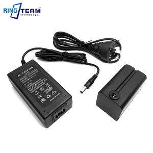 8v 3a power adapter plus np f750 dummy battery replace np f970 f550 f570 for nanguan neewer andoer yongnuo viltrox led lights free global shipping