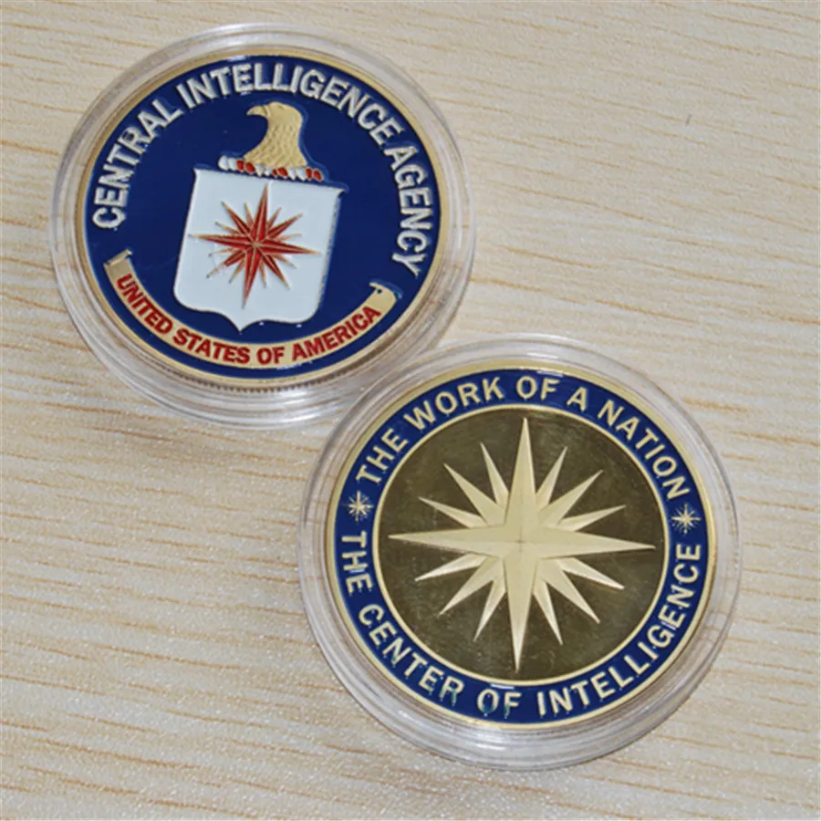 Новый Соединенные Штаты ЦРУ CIA Монетка военные вызов коллекция монет|coin|coin coins |