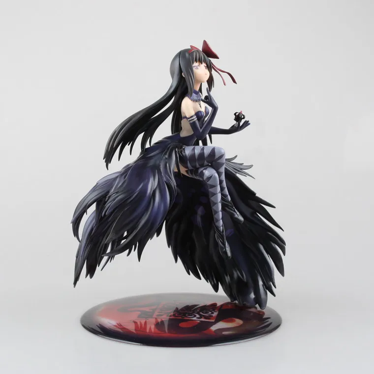 Аниме Мадока волшебная девушка Puella Magi Akemi Homura Devil Ver. 25 см ПВХ фигурка коллекция моделей кукол модель сексуальная девушка игрушка