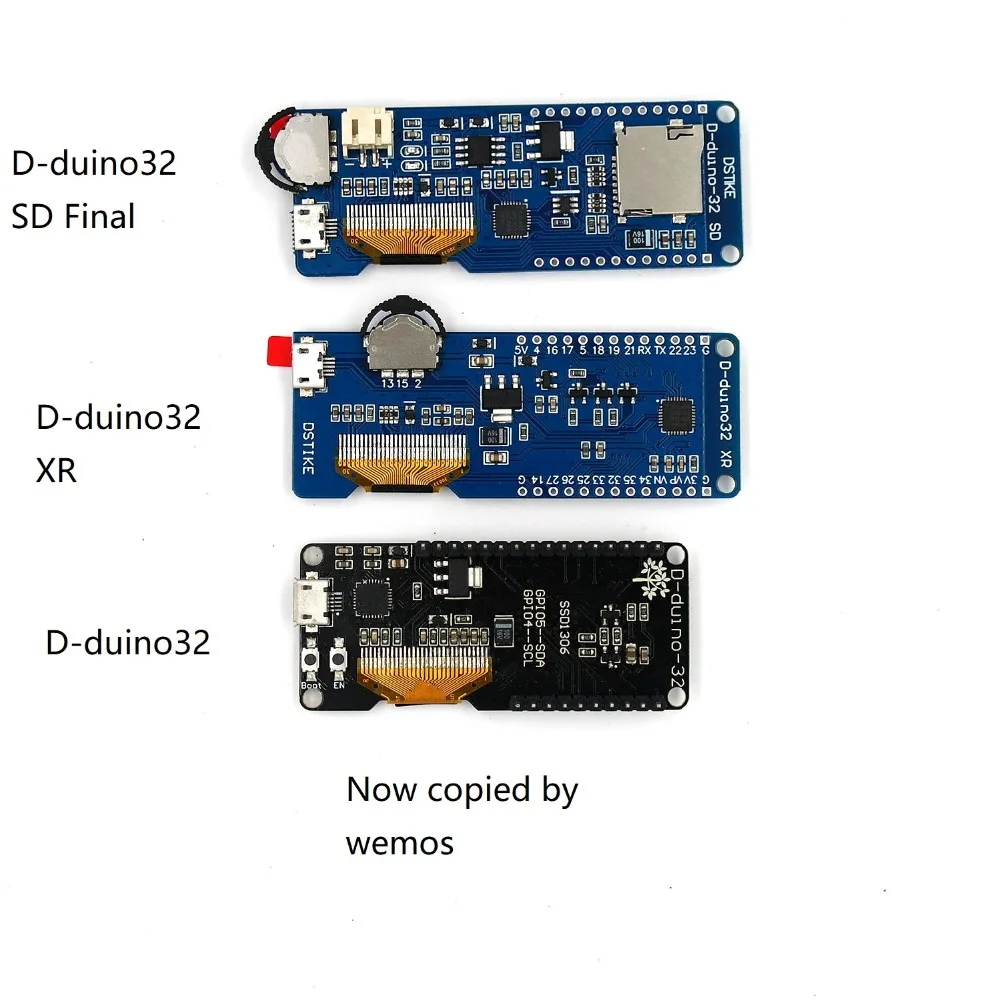 DSTIKE D duino 32 XR ESP32 OLED|Модули для умного дома| |
