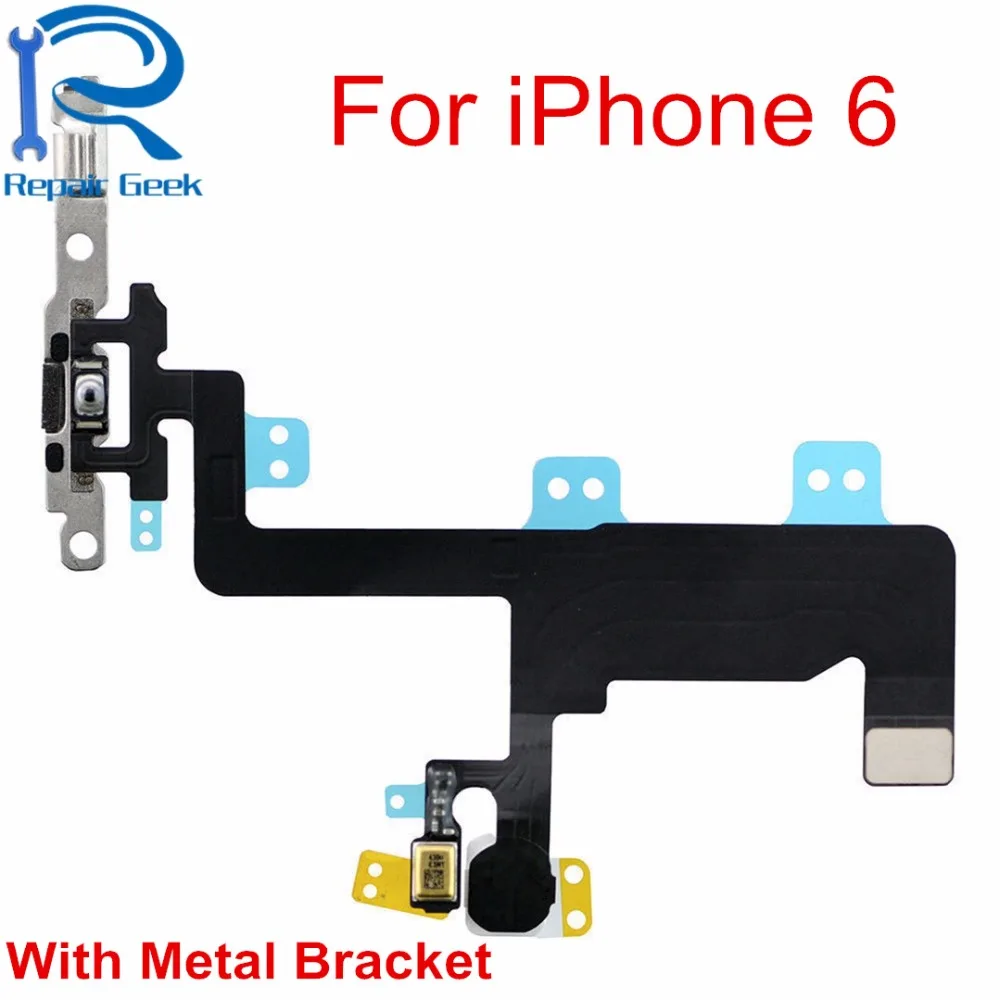 5 шт./лот новинка высокое качество гибкий кабель для вкл./выкл. iPhone 6 6G 4 7 дюйма
