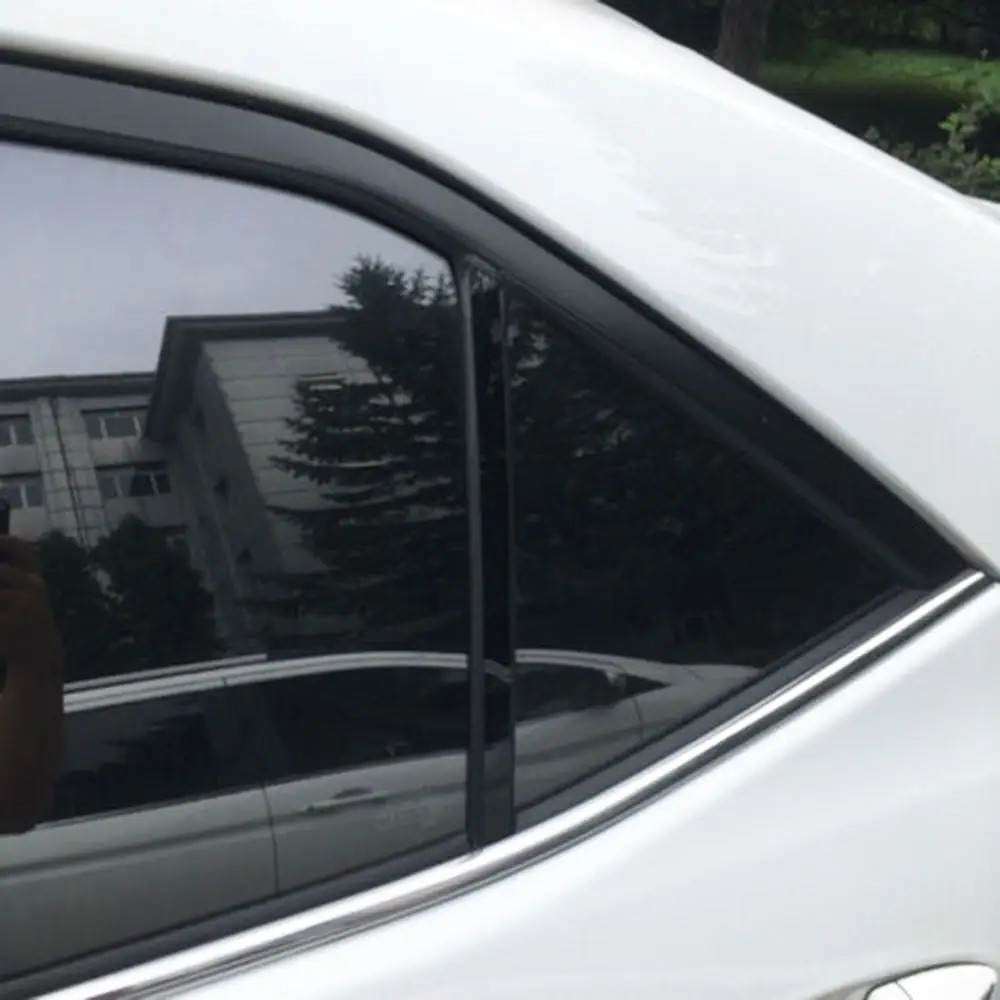 6 шт. черные столбики для стойки подходят Honda Accord 2008 2013 набор крышек отделки дверей