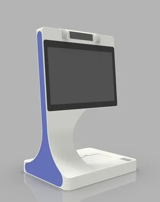 

Vertical kindergarten pick-up and drop-off rfiID card identification system facial recognition attendance kiosk