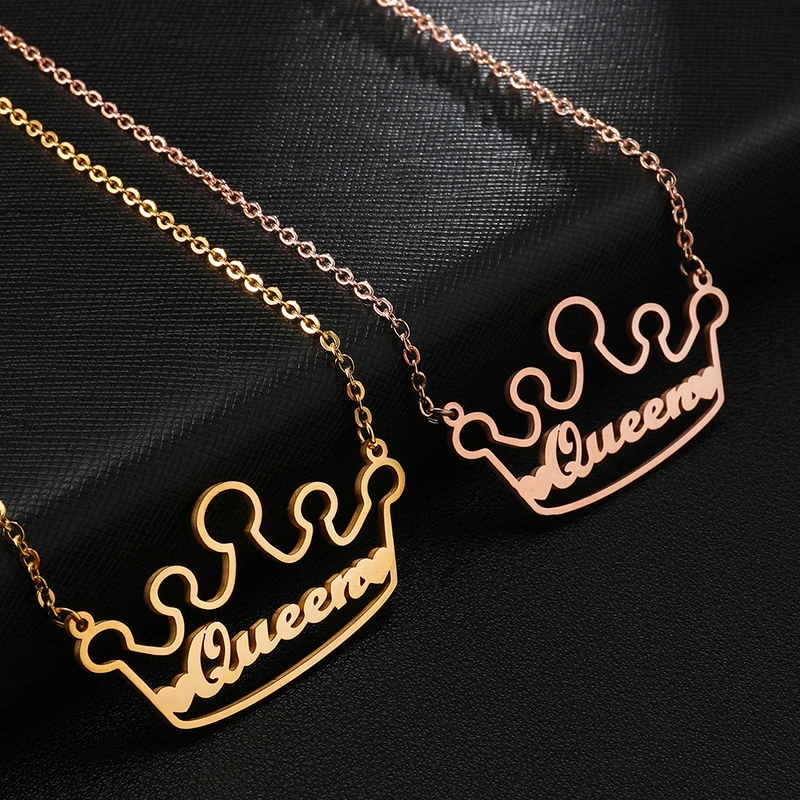 Ручная работа персонализированные имя кулон с крошечным сердцем курсивная