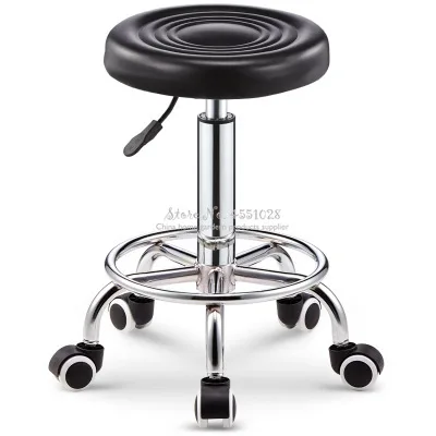 For Sale Multi Color Bar Lift Small Stool Metal Skeleton Work with Pulley Rotatable Dotomy Chair | Мебель
