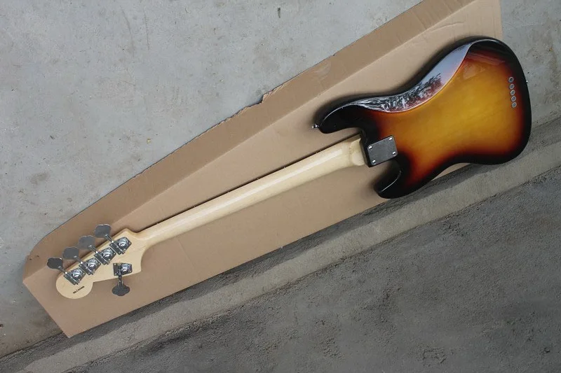 Бесплатная доставка наивысшего качества Заводская Новый F Sunburst бас-гитара 5