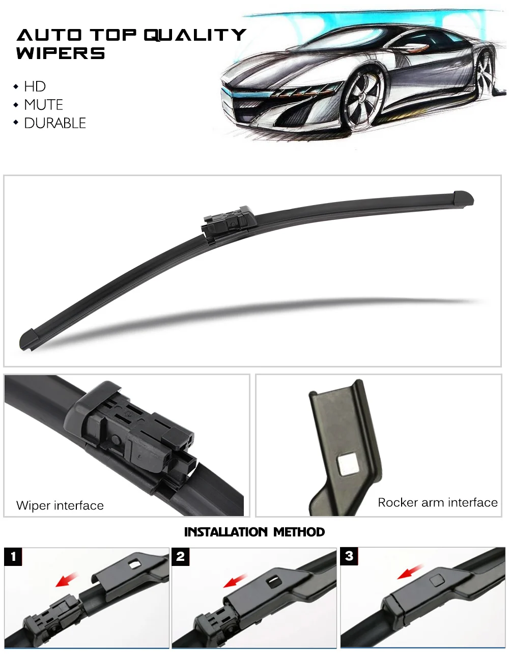 KAWOO для Kia CEED CEE ED JD Авто Мягкие резиновые автомобильные Стеклоочистители Лезвия 2006 2007 2008 2009 2010 2011 2012 2013