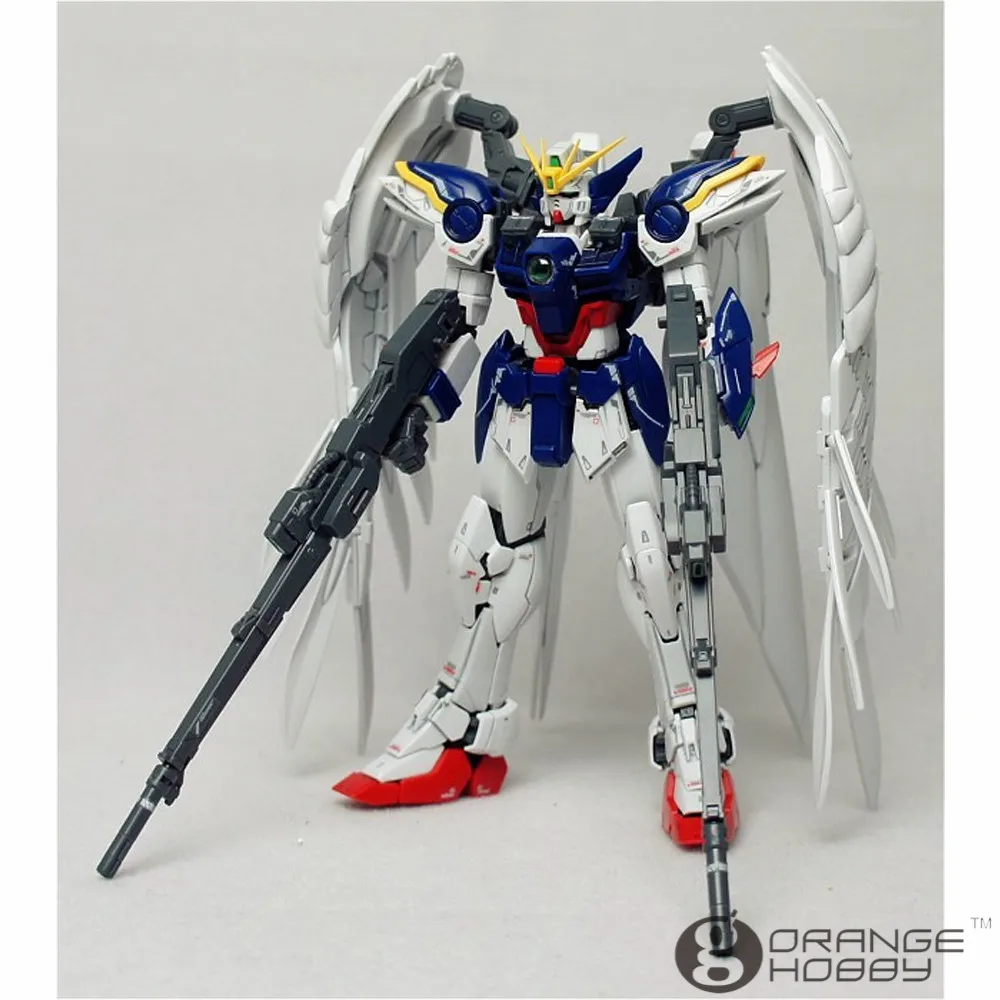 OHS Bandai RG 17 1/144 комплект моделей для мобильных костюмов с крыльями Gundam Zero EW | Игрушки