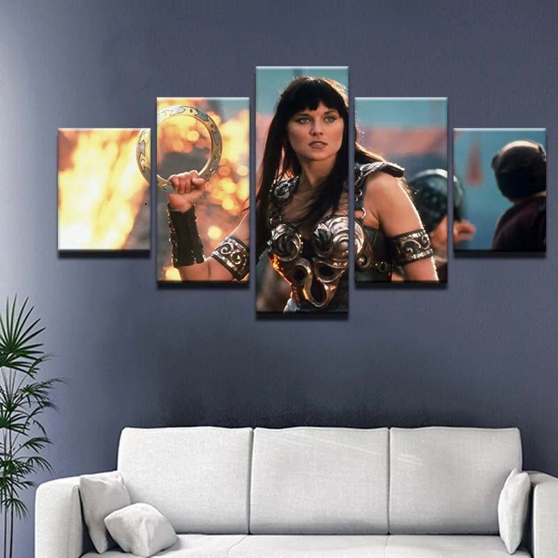 Модульные плакаты HD печать холст картины рамка гостиная настенное искусство 5 шт.