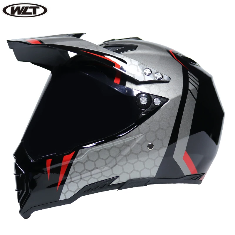 Мотоциклетный шлем casco capacete с объективом зимний ATV WLT-128 ветрозащитный шлем для мотокросса - Цвет: b2