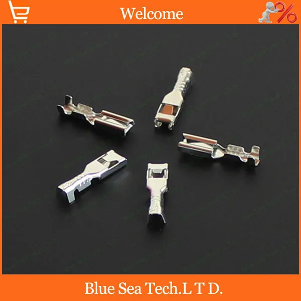 Женский 2 8 мм обжимной терминал для автомобиля клеммы автомобильный соединитель