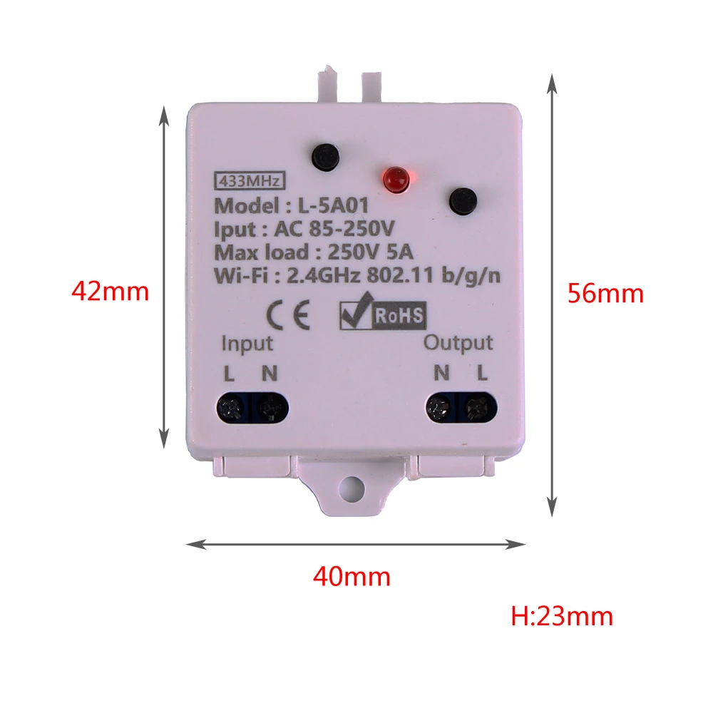 2 4G IoT контроллер беспроводной WIFI управление релейный модуль 5A AC 85 V-250 V Поддержка