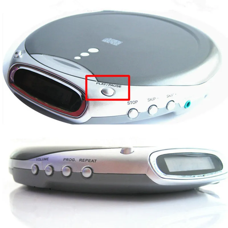 Портативный CD плеер Walkman cd поддержка повторного диска машина для дородового