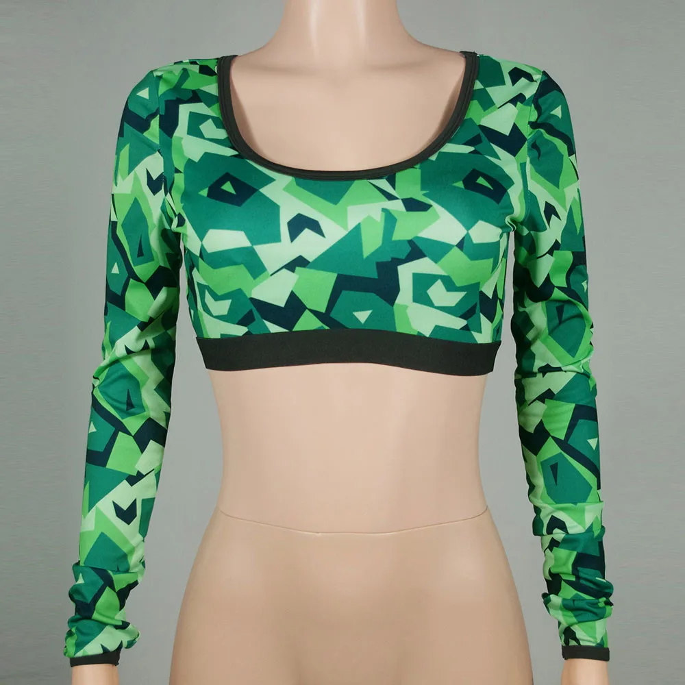 Женские рубашки для фитнеса зеленые сексуальные свитшоты|blusas mujer|top blouseshirt top |