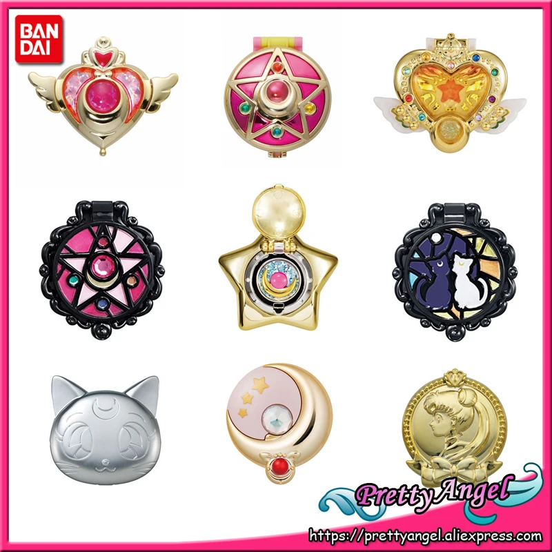 PrettyAngel подлинный Bandai Сейлор Мун 20 й юбилей гасяпон капсулы косметическое