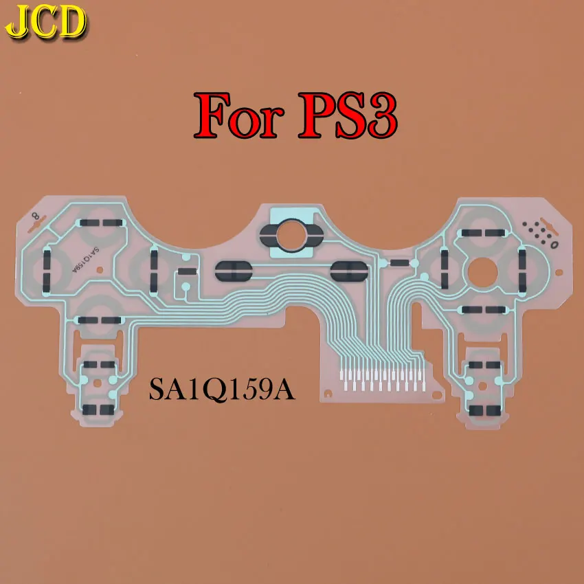 JCD 1 шт. кнопки для контроллера Dualshock 3 PS3 SA1Q160A SA1Q159A проводящая пленка клавиатура