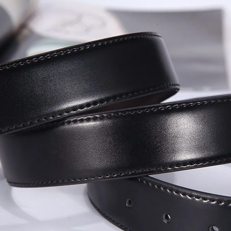 

2018 New Arrivals Two colors Second Split leather men belt Cowhide strap for male belt Cow Genuine leather Pin buckle TOYOOSKY